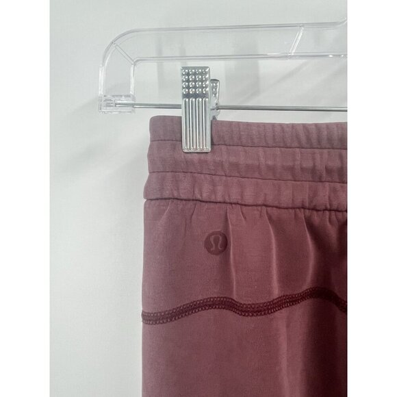 Lululemon Brushed Softstreme Split-Hem High-Rise Pant Red Merlot W5EN8S Sz 0 - Picture 3 of 5